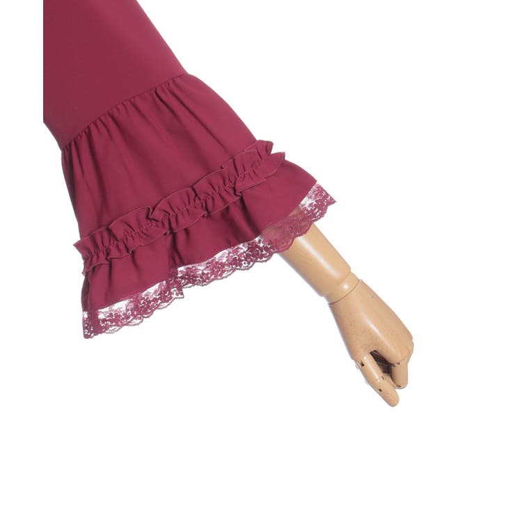 姫袖風フレア袖ブラウス[品番：IGAW0006813]｜axes femme