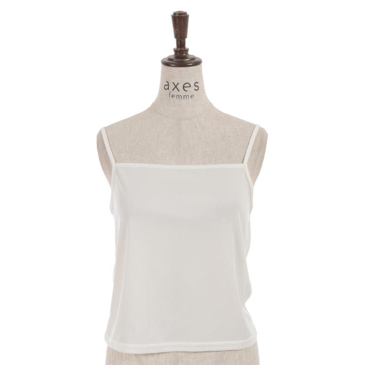 レース×シフォン七分袖ブラウス | axes femme | 詳細画像20 