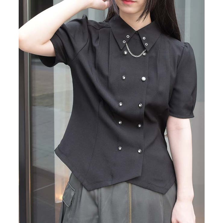 (全2色）シンプルなのに個性的？！集まるボタンブラウス 返品交換送料無料 トップス ブラウス シャツ 黒 ベージュ ブラック 長袖 綿 コットン 柔らか シンプル 楽天市場】 ブラウス ニットブラウス レディース 2点セット