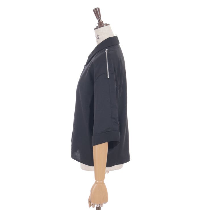 ダブルジップブラウス | axes femme | 詳細画像10 