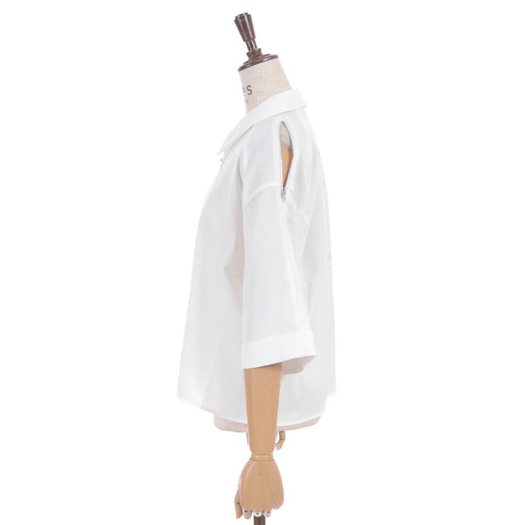 ダブルジップブラウス | axes femme | 詳細画像17 