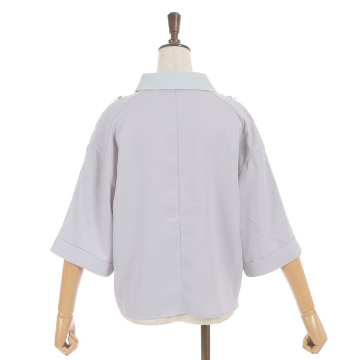 ダブルジップブラウス | axes femme | 詳細画像26 