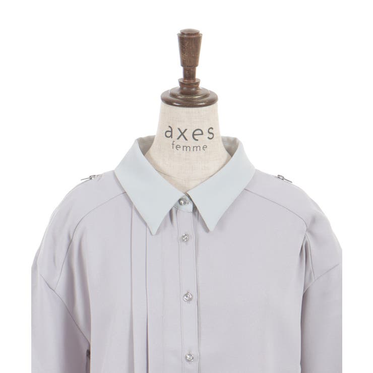 ダブルジップブラウス | axes femme | 詳細画像27 