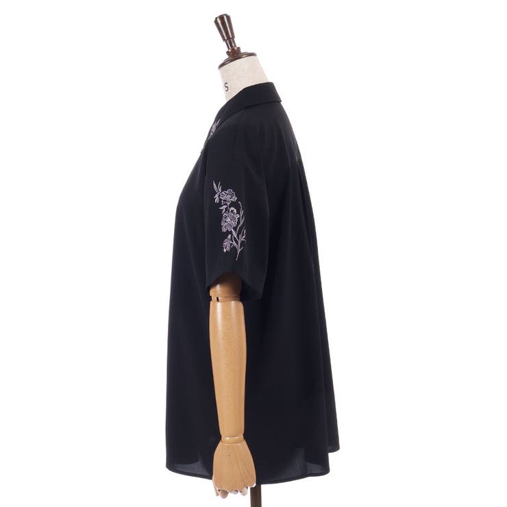 チェーン付刺繍シャツ | axes femme | 詳細画像18 
