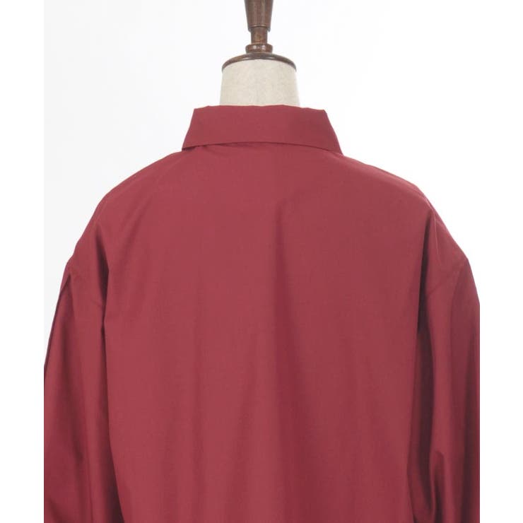 チャイナ風金具ロングシャツ[品番：IGAW0005501]｜axes femme