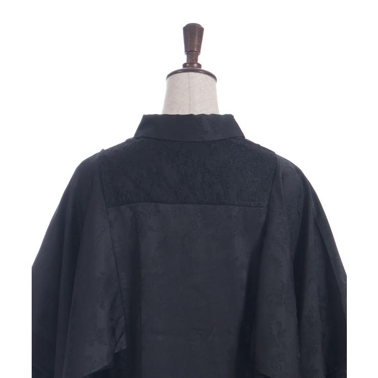 ケープ風フレアジャガードブラウス | axes femme | 詳細画像13 