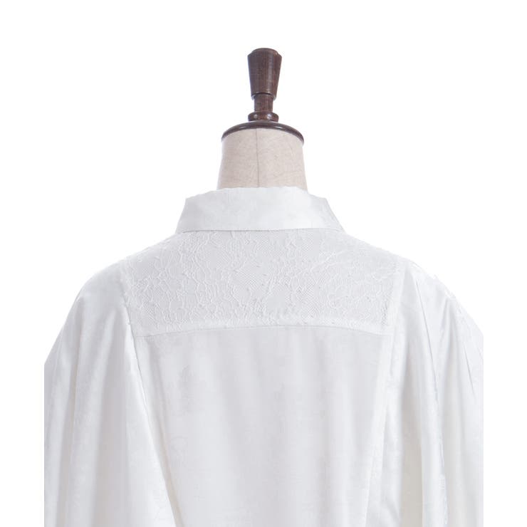 ケープ風フレアジャガードブラウス | axes femme | 詳細画像21 