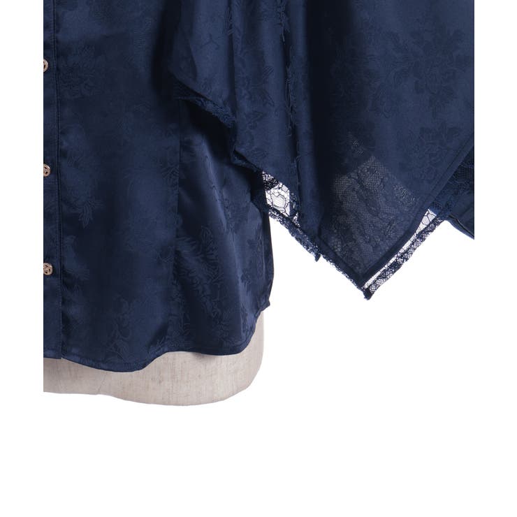 ケープ風フレアジャガードブラウス | axes femme | 詳細画像27 