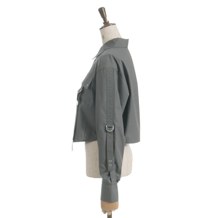 ハトメ×タブショートシャツ | axes femme | 詳細画像14