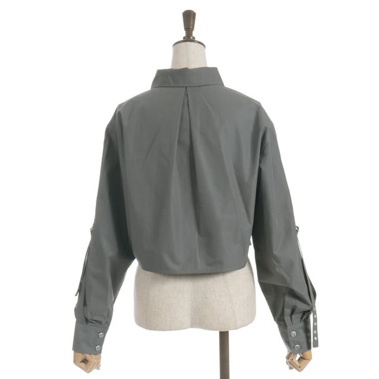 ハトメ×タブショートシャツ | axes femme | 詳細画像15