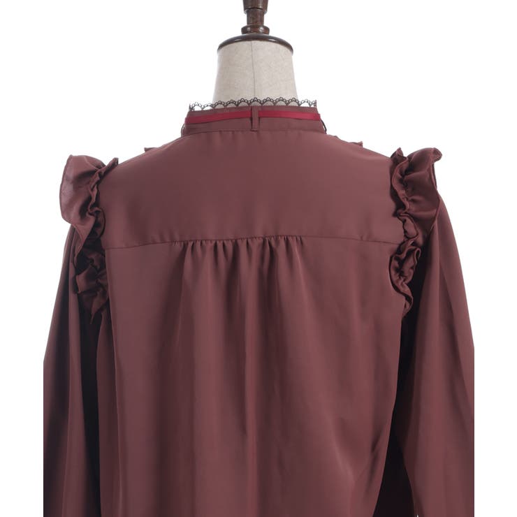 ホイップフリルブラウス | axes femme | 詳細画像25 