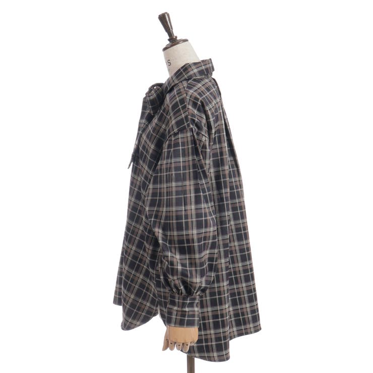 ボリューム袖リボンシャツ | axes femme | 詳細画像19 