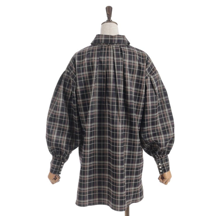 ボリューム袖リボンシャツ | axes femme | 詳細画像20 