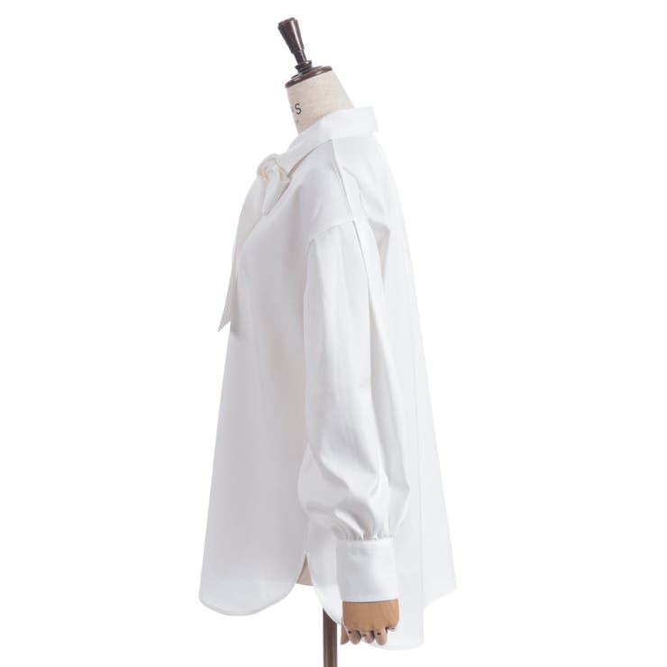 ボリューム袖リボンシャツ | axes femme | 詳細画像3 