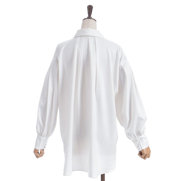 ボリューム袖リボンシャツ | axes femme | 詳細画像4 