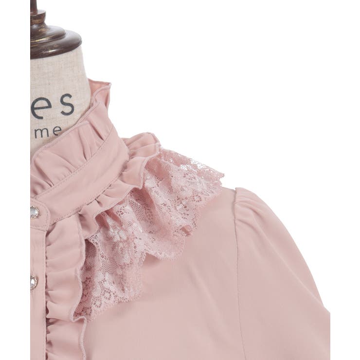 レースフリルブラウス | axes femme | 詳細画像13 