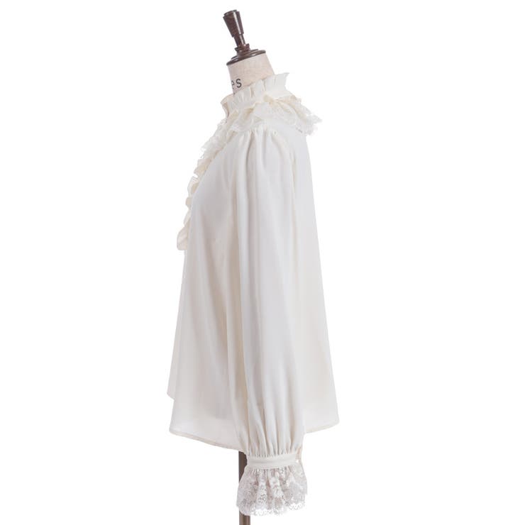 レースフリルブラウス | axes femme | 詳細画像17 