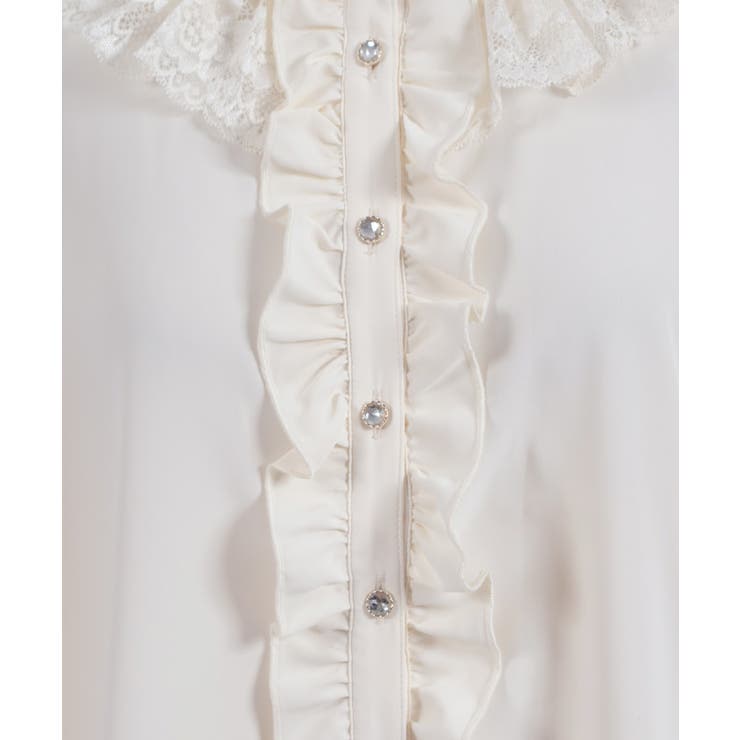 レースフリルブラウス | axes femme | 詳細画像21 