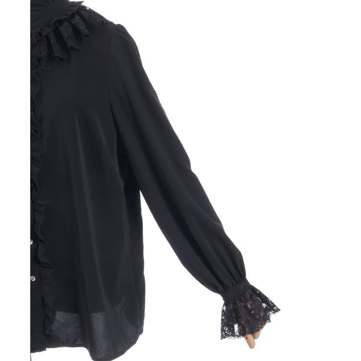 レースフリルブラウス | axes femme | 詳細画像31 