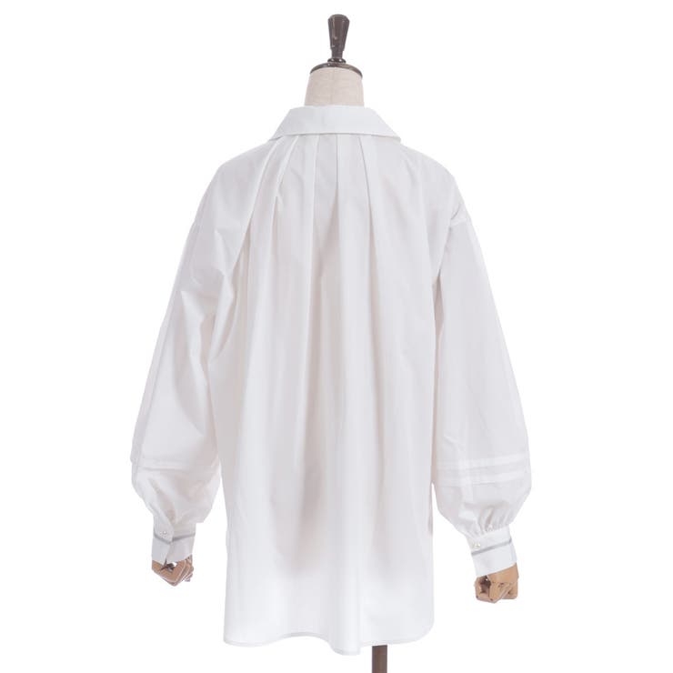 ラインリボンオーバーシャツ | axes femme | 詳細画像19 