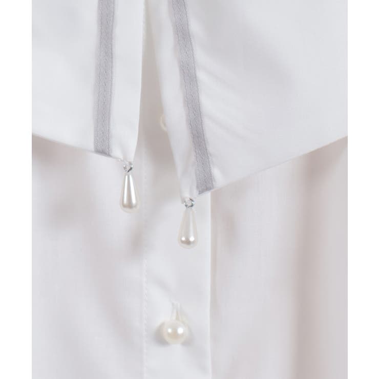 ラインリボンオーバーシャツ | axes femme | 詳細画像22 