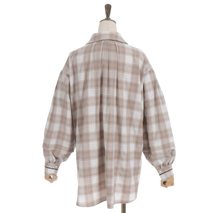 ラインリボンオーバーシャツ | axes femme | 詳細画像27 