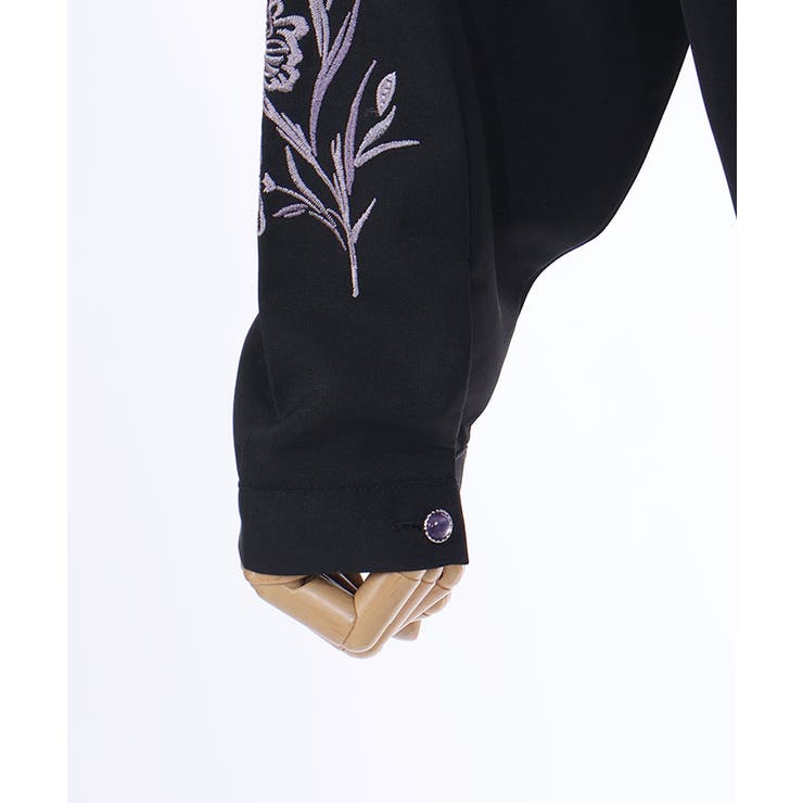 チェーン付刺繍シャツ | axes femme | 詳細画像25 