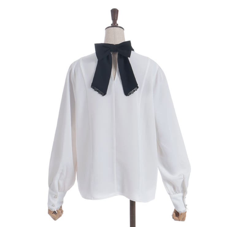 マルチＷＡＹリボンブラウス | axes femme | 詳細画像23 