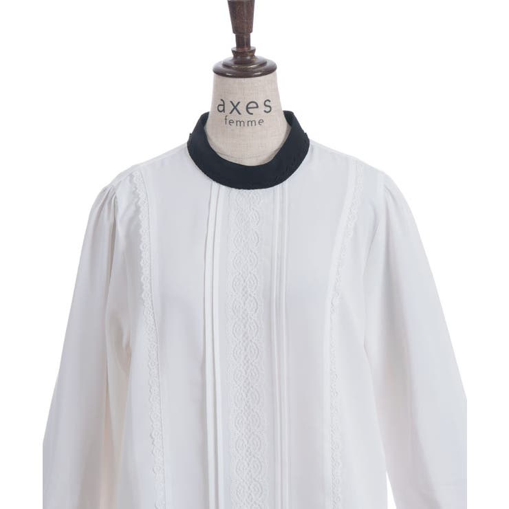 マルチＷＡＹリボンブラウス | axes femme | 詳細画像24 