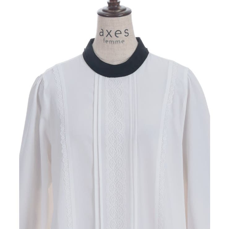 マルチＷＡＹリボンブラウス | axes femme | 詳細画像26 