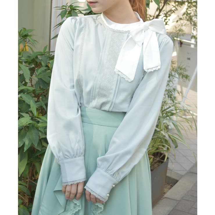 マルチＷＡＹリボンブラウス | axes femme | 詳細画像5 