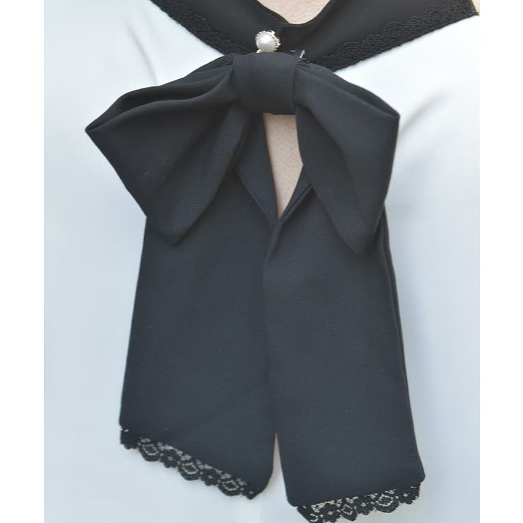 マルチＷＡＹリボンブラウス | axes femme | 詳細画像7 