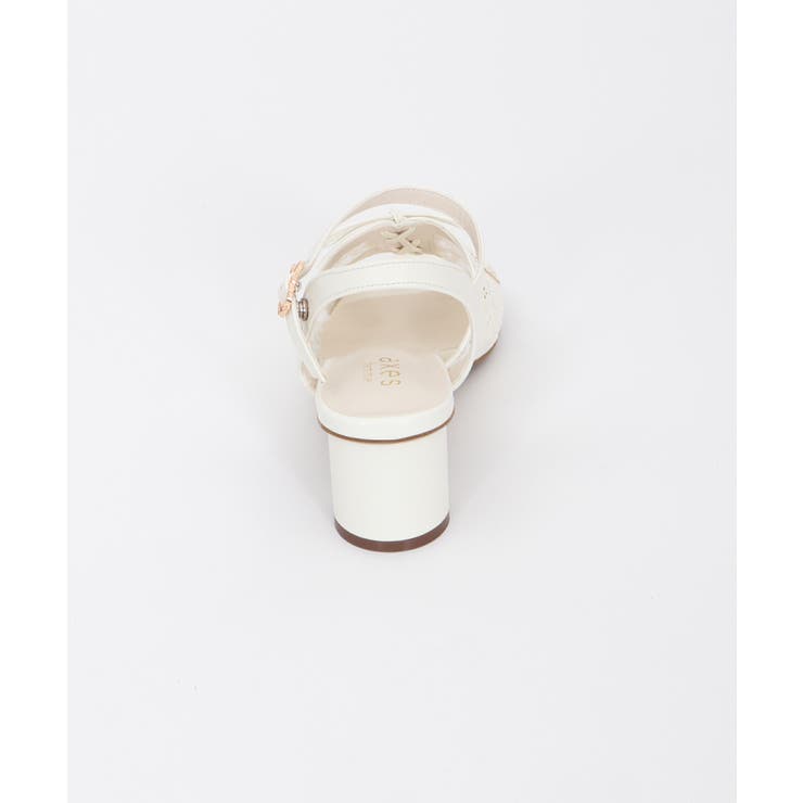 カットワークレースサンダル[品番：IGAW0001847]｜axes femme