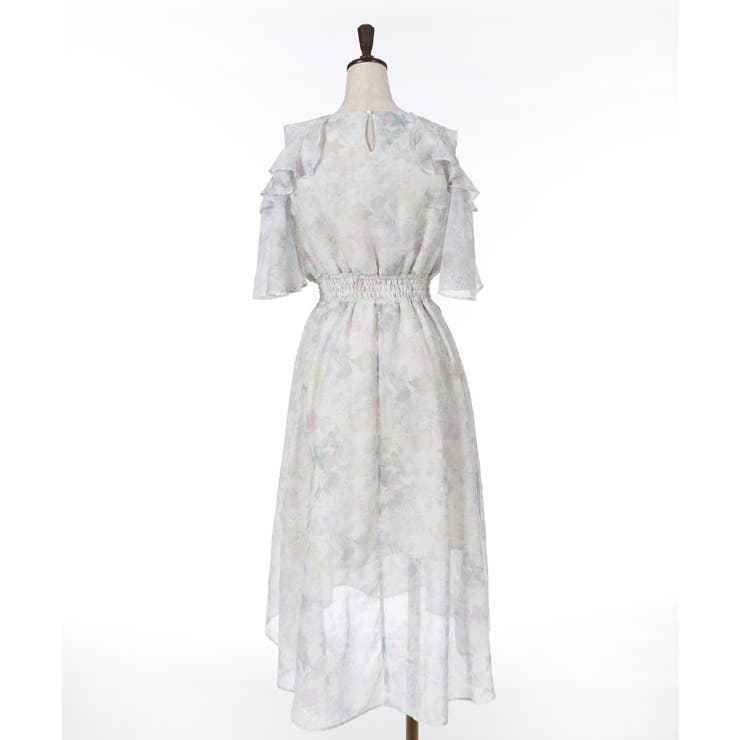 肩あきボタニカルフラワーOP[品番：IGAW0000476]｜axes femme