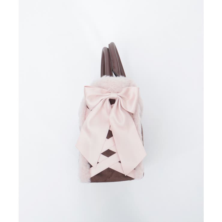 レースアップムートンバッグ | axes femme | 詳細画像18 