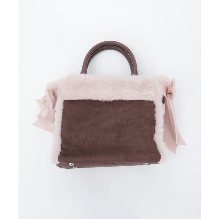 レースアップムートンバッグ | axes femme | 詳細画像19 