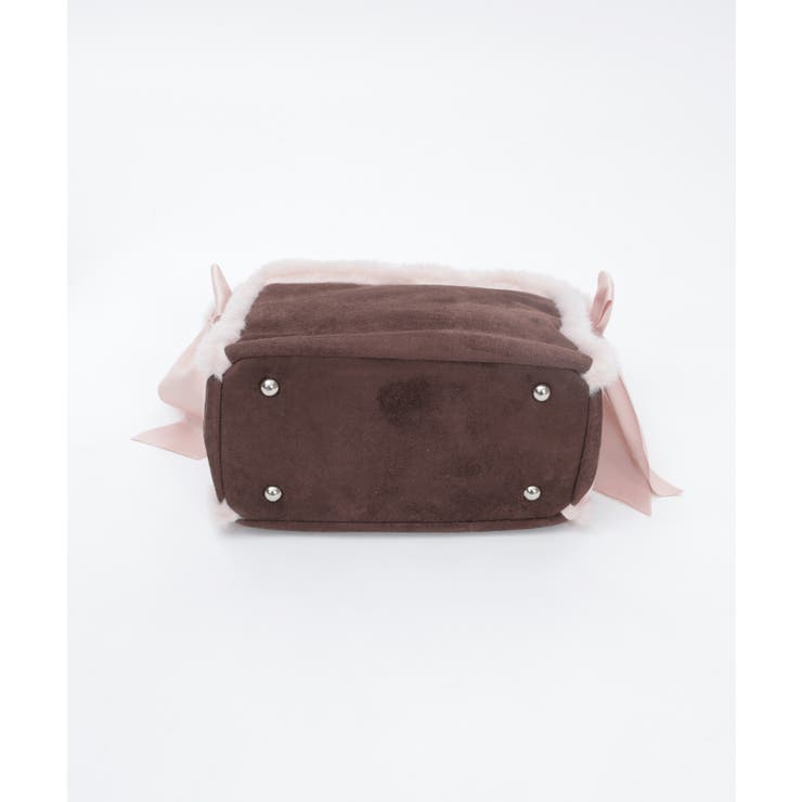 レースアップムートンバッグ | axes femme | 詳細画像26 