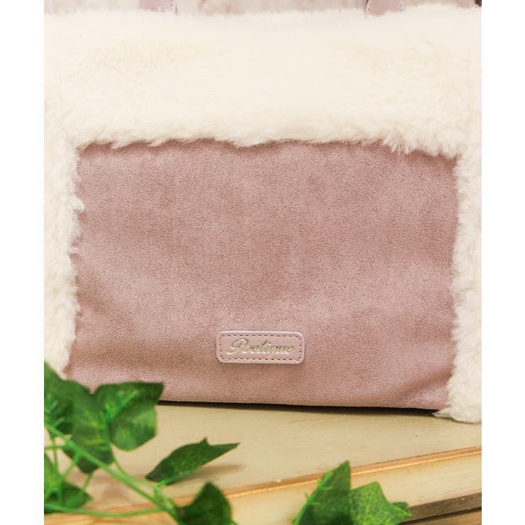 レースアップムートンバッグ | axes femme | 詳細画像6 