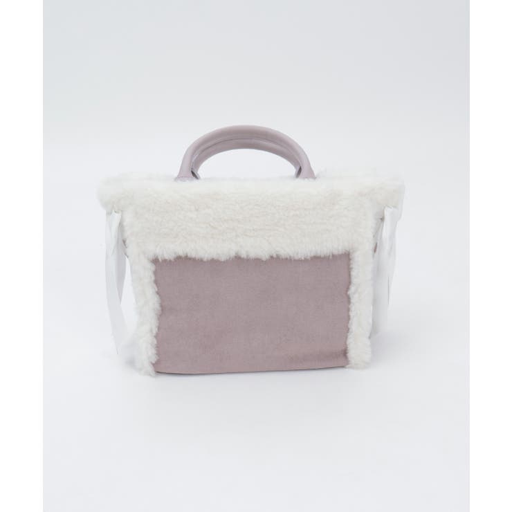 レースアップムートンバッグ | axes femme | 詳細画像9 