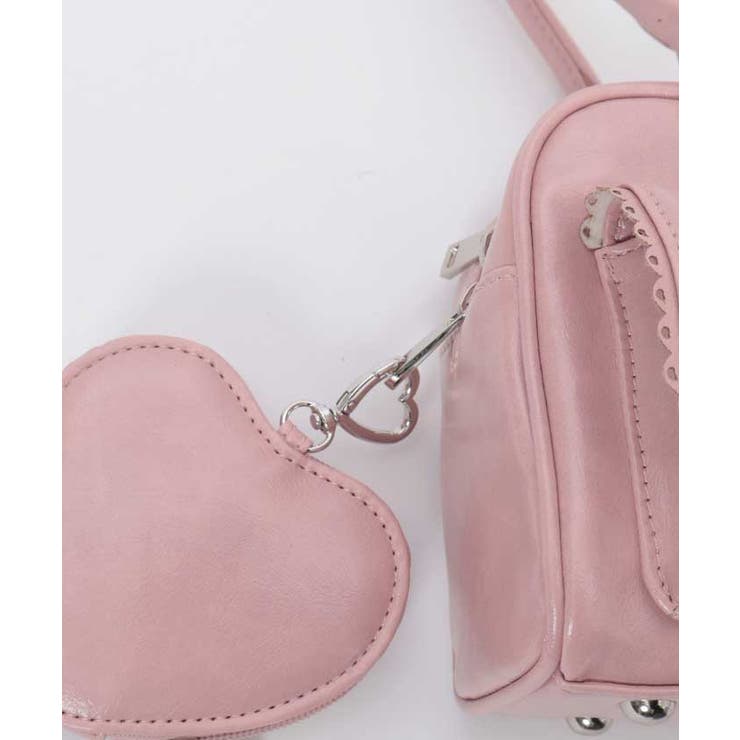 ハートポーチ付ボストンバッグ | axes femme | 詳細画像23 