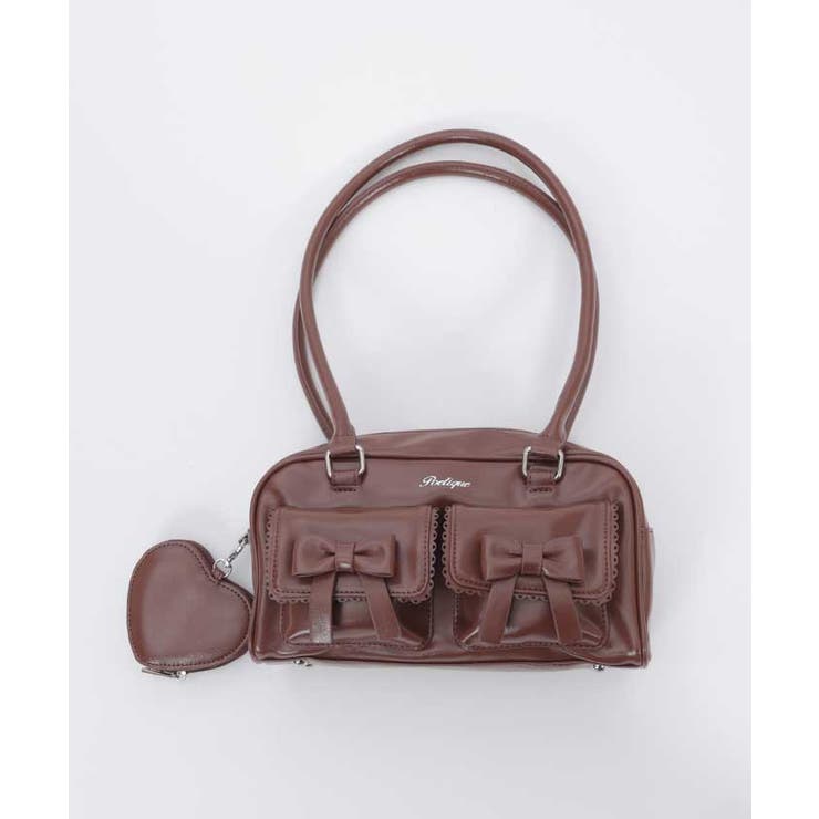 ハートポーチ付ボストンバッグ | axes femme | 詳細画像8 