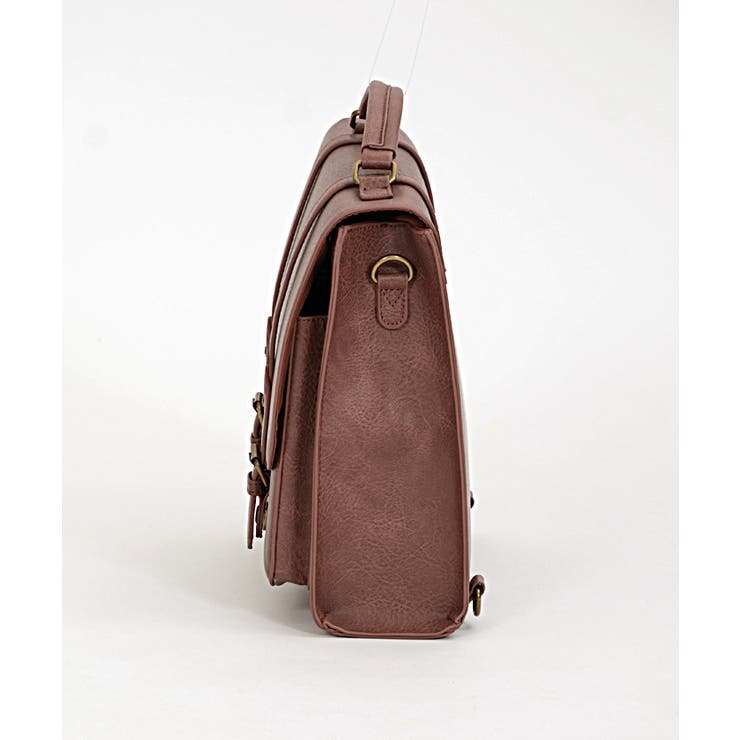 アクシーズファム　新品　ダブルポケットサッチェルバッグ　大容量3way axes femme ダブルポケットサッチェルバッグ 大容量 3way - メルカリ