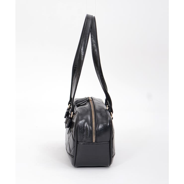 ヨコ型キルトボストンバッグ[品番：IGAW0005328]｜axes femme