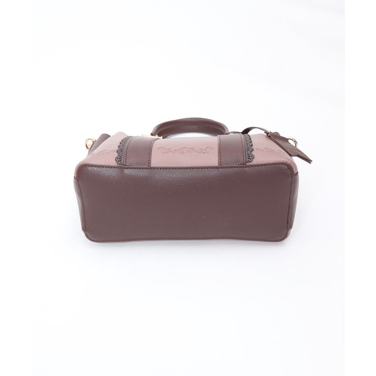 タグチャーム付き配色バッグ[品番：IGAW0005692]｜axes femme