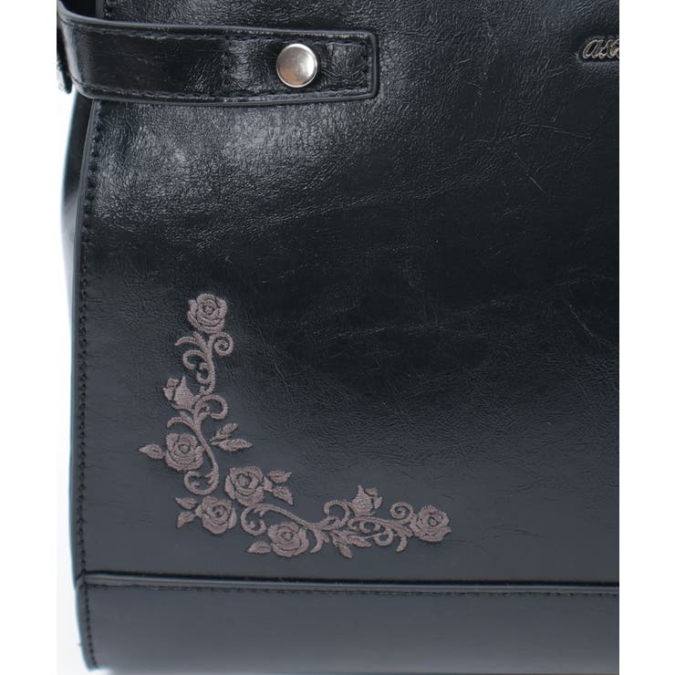 薔薇刺繍クラシカルボストン | axes femme | 詳細画像20 