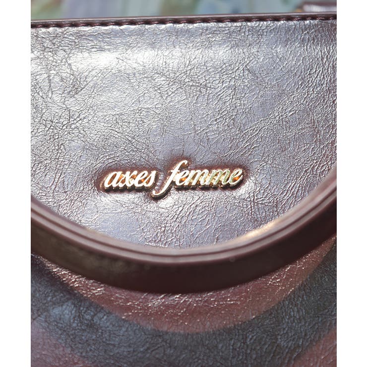 薔薇刺繍クラシカルボストン | axes femme | 詳細画像4 