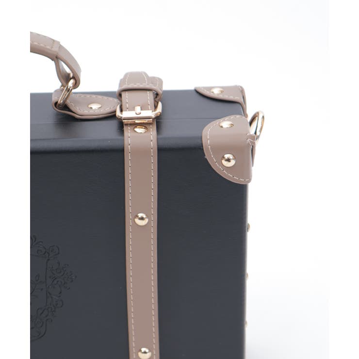 ビンテージスタイル　ミニトランク。2Way新品未使用　美品 axes femme｜クラシカル配色ミニトランク | Rakuten Fashion