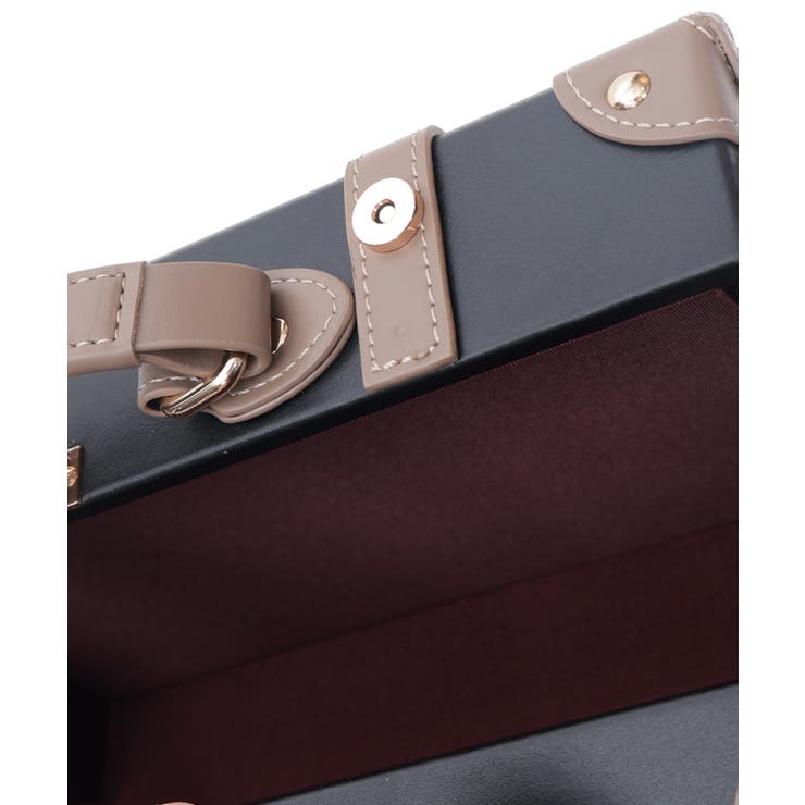 クラシカル配色ミニトランク[品番：IGAW0006754]｜axes femme