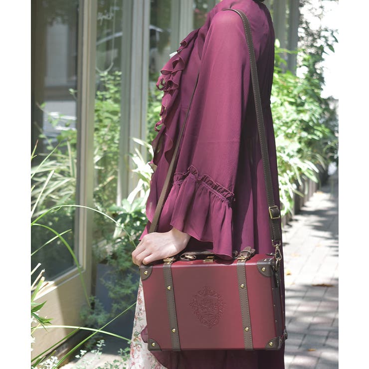 クラシカル配色ミニトランク | axes femme | 詳細画像5 