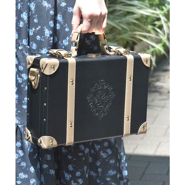 クラシカル配色ミニトランク[品番：IGAW0006754]｜axes femme